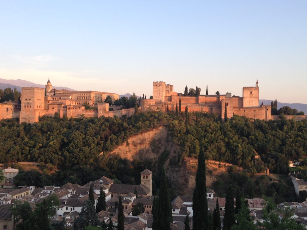 The Alhambra of Granada Spain