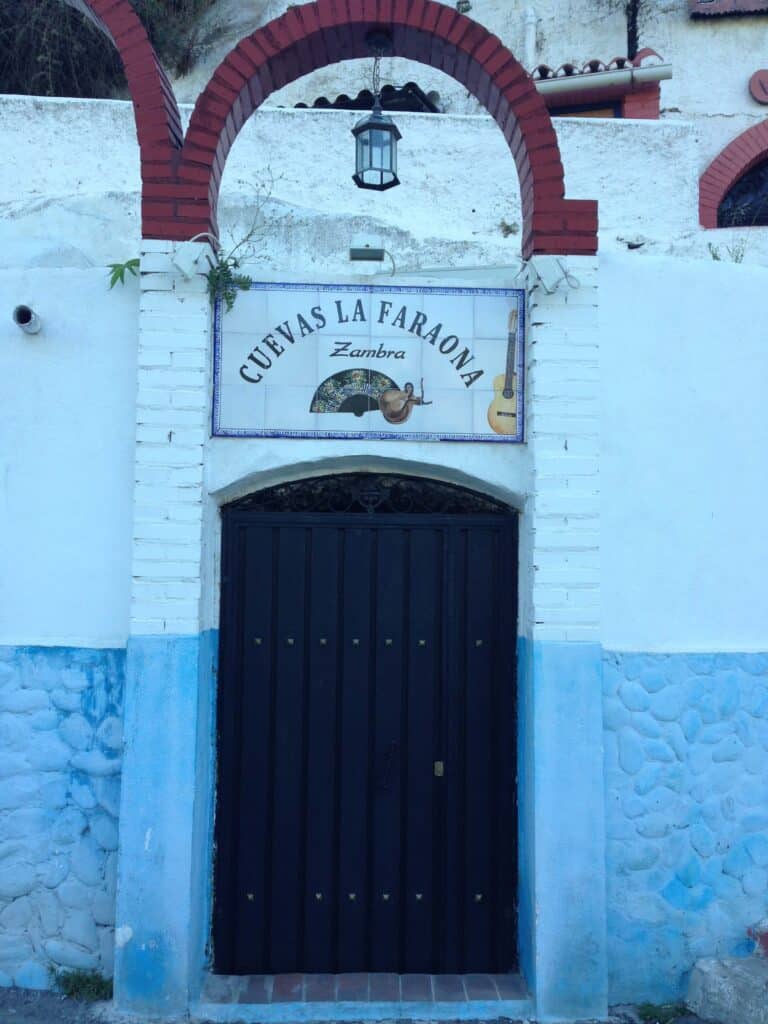 Granada in Two Days Itinerary: Local Guide 13 Entrance to flamenco cave venue