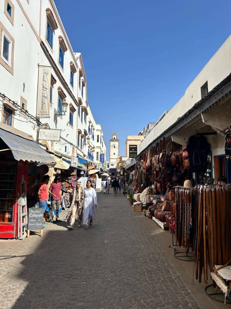 10 BEST Riads in Essaouira 53 Vibrant market street in Essaouira