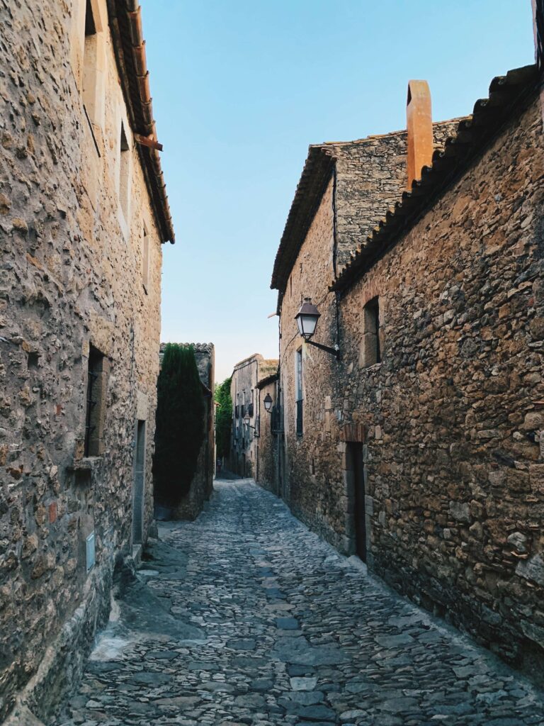 Complete 7 day Costa Brava Itinerary 17 Charming cobblestone street in Peratallada