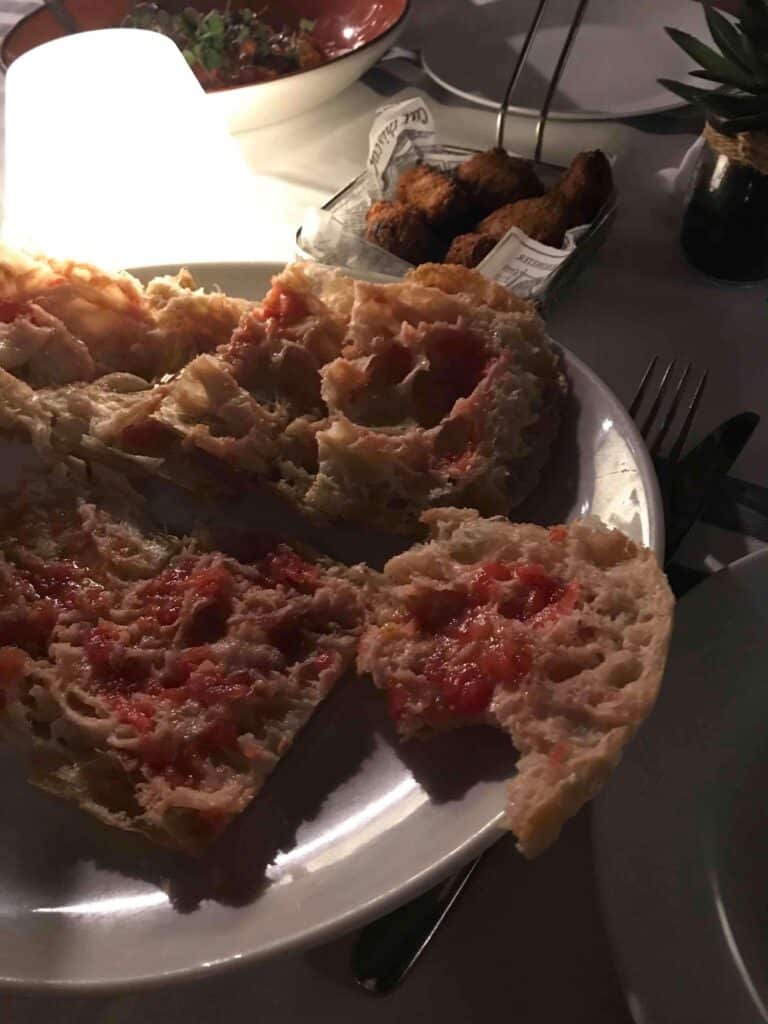Mallorca Travel Itinerary in 4 Days 25 Bread topped with tomato and oil