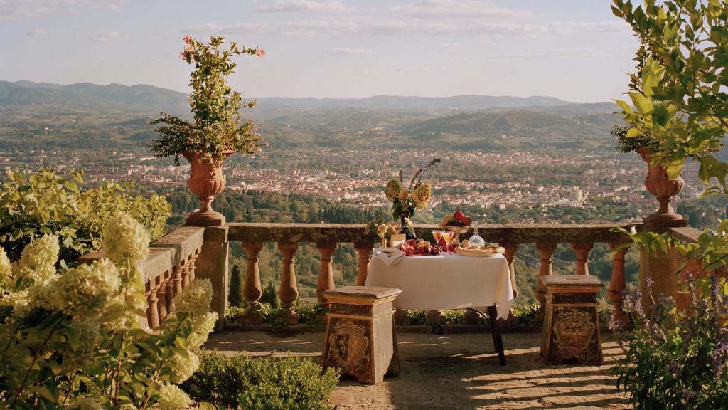 7 Best Hotels in the Aeolian Islands 30 outdoor dining experience with beautiful views of florence villa san michele hotel florence