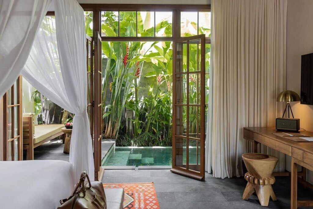 14 UNIQUE Boutique Hotels in Canggu, Bali 1 private pool in room at la reserve 1785 adults only boutique hotel in canggu bali
