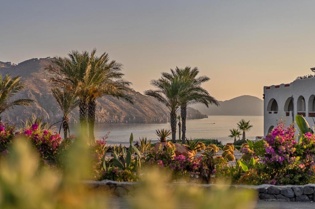 7 Best Hotels in the Aeolian Islands 1 views from therasia resort sea and spa, one of the best hotels in the aeolian islands