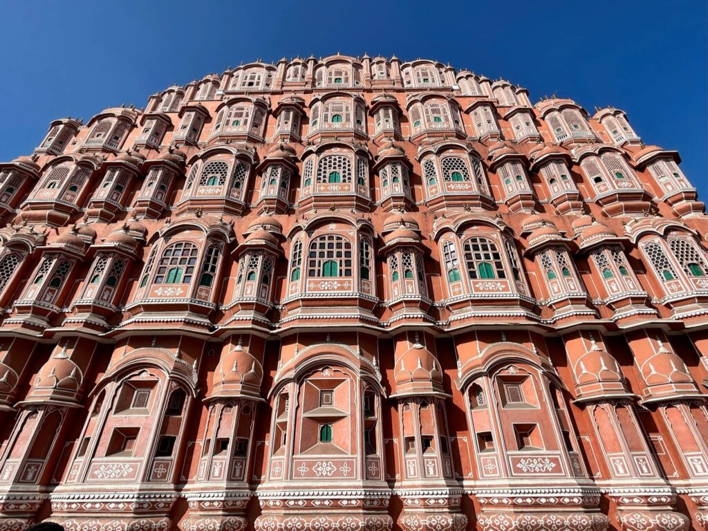 India 5 Irene visiting Hawa Mahal, after searching for the best boutique hotels in Jaipur, India